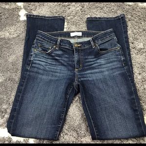 Ann Taylor Loft Curvy Boot Denim Jeans Sz 27 4